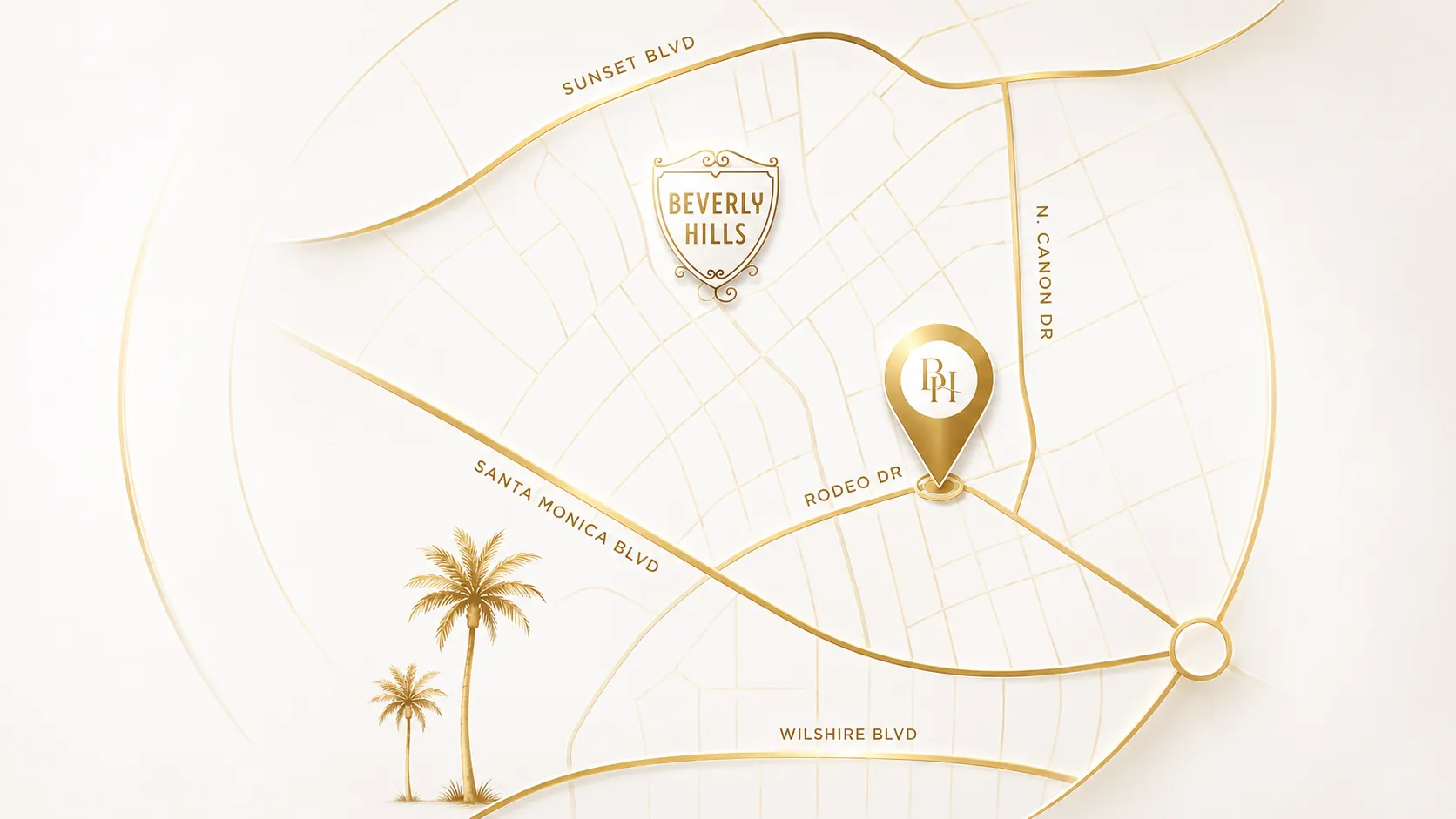 Charette Cosmetics Location Map